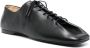 LEMAIRE Souris brogues met vierkante neus Zwart - Thumbnail 2