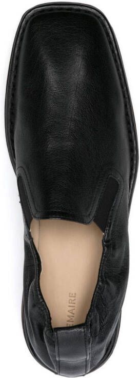 LEMAIRE Leren loafers Zwart