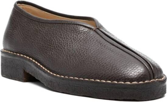 LEMAIRE Leren loafers Bruin