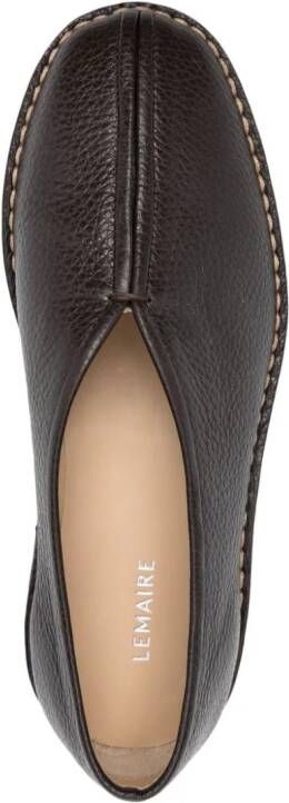 LEMAIRE Leren loafers Bruin