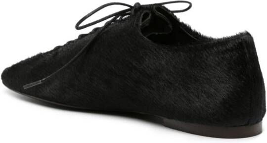 LEMAIRE Loafers met vierkante neus Zwart