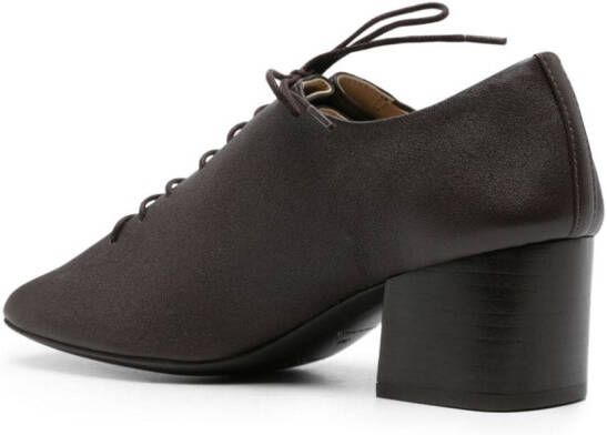 LEMAIRE Souris 55 mm leren derby schoenen Bruin