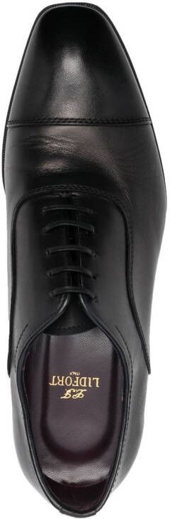 Lidfort Oxford schoenen met ronde neus Zwart