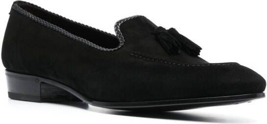 Lidfort Loafers met kwastje Zwart