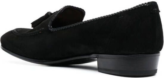 Lidfort Loafers met kwastje Zwart