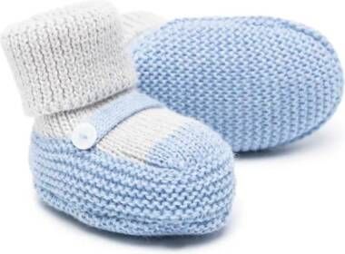 Little Bear Gebreide slippers Blauw