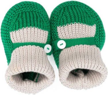 Little Bear TWS slippers met colourblocking Groen