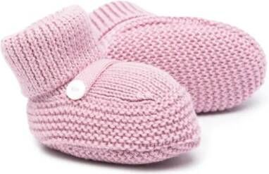 Little Bear Slippers met gestrikte voorkant Roze