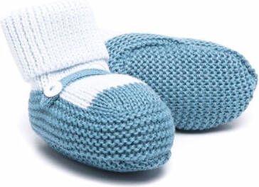 Little Bear Wollen slippers Blauw