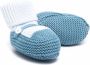 Little Bear Wollen slippers Blauw - Thumbnail 2