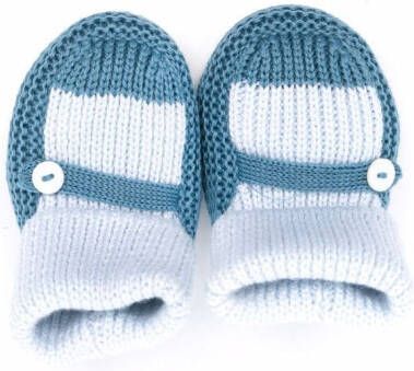 Little Bear Wollen slippers Blauw