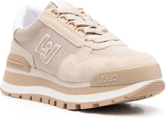 LIU JO Amazing 16 low-top sneakers Beige