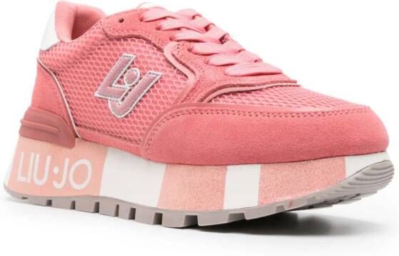 LIU JO Amazing 25 sneakers met plateauzool Roze