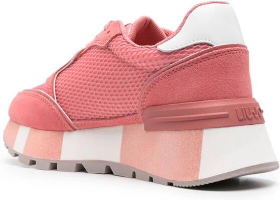 LIU JO Amazing 25 sneakers met plateauzool Roze