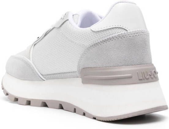 LIU JO Amazing 25 sneakers met plateauzool Wit