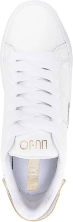 LIU JO Cleo 29 sneakers met plateauzool Wit