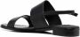 LIU JO Erin slingback sandalen met logoplakkaat Zwart - Thumbnail 3