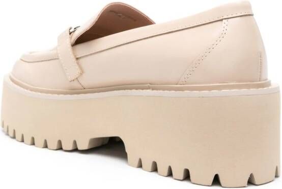 LIU JO Forty 01 leren loafers Bruin