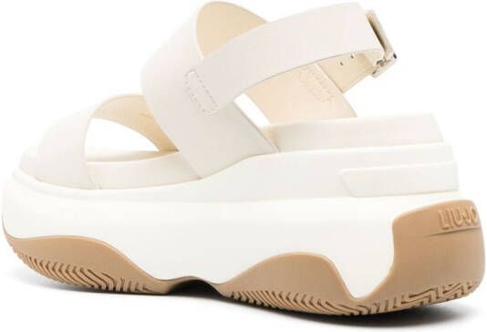 LIU JO June sandalen met open neus Wit