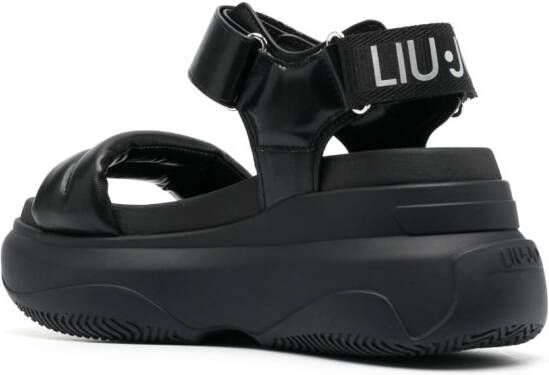 LIU JO June open-toe sandalen Zwart