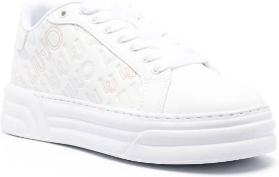 LIU JO Sneakers met logoprint Wit