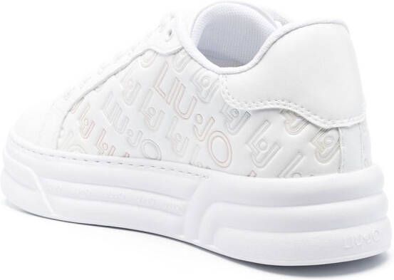 LIU JO Sneakers met logoprint Wit