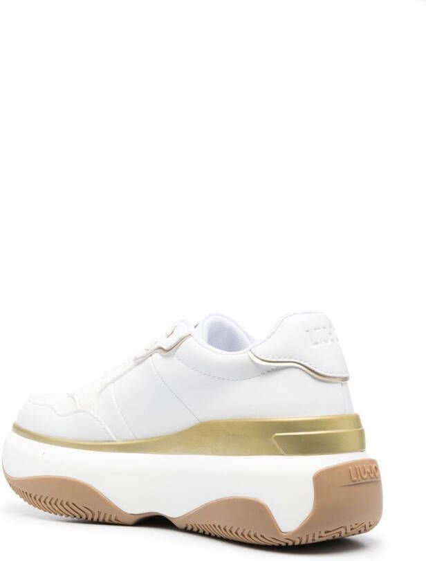 LIU JO Sneakers met plateauzool Wit