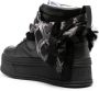 LIU JO Selma sneakers met sjaaldetail Zwart - Thumbnail 3