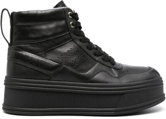 LIU JO Selma sneakers met sjaaldetail Zwart