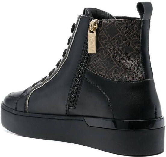 LIU JO Silvia 69 high-top sneakers Zwart