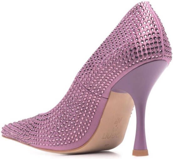 LIU JO x Leonie Hanne pumps met puntige neus Paars