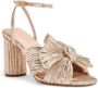 Loeffler Randall Camellia geplooide sandalen Goud - Thumbnail 2