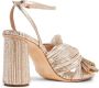 Loeffler Randall Camellia geplooide sandalen Goud - Thumbnail 3