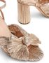 Loeffler Randall Camellia geplooide sandalen Goud - Thumbnail 5