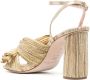 Loeffler Randall Camellia leren sandalen Goud - Thumbnail 3