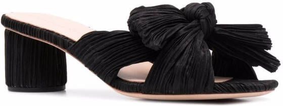 Loeffler Randall Emilia geknoopte sandalen Zwart