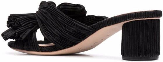 Loeffler Randall Emilia geknoopte sandalen Zwart