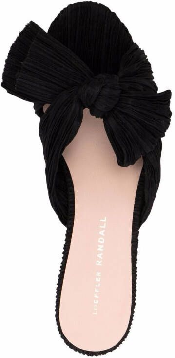 Loeffler Randall Emilia geknoopte sandalen Zwart