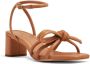 Loeffler Randall Mikel sandalen met plateauzool Bruin - Thumbnail 2