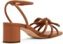 Loeffler Randall Mikel sandalen met plateauzool Bruin - Thumbnail 3