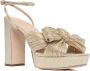 Loeffler Randall Natalia sandalen met plateauzool Goud - Thumbnail 2