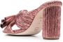 Loeffler Randall Penny sandalen met strikdetail Roze - Thumbnail 3
