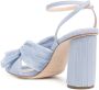 Loeffler Randall Sandalen met plissé detail Blauw - Thumbnail 3