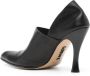 LOEWE Comic 95 mm leren pumps Zwart - Thumbnail 3