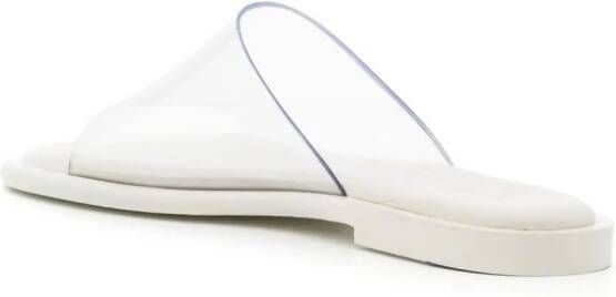 LOEWE Sandalen met doorzichtig bandje Wit