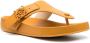 LOEWE Teenslippers met logoplakkaat Geel - Thumbnail 2
