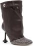 LOEWE Toy leren laarzen Bruin - Thumbnail 2