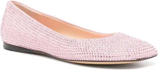 LOEWE Toy ballerina's met stras Roze