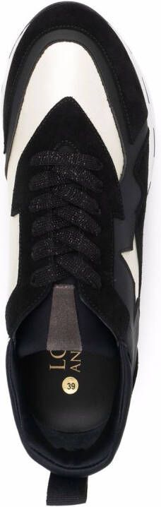 Lorena Antoniazzi Sneakers met vlakken Zwart
