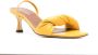 Lorena Antoniazzi Leren sandalen Geel - Thumbnail 2